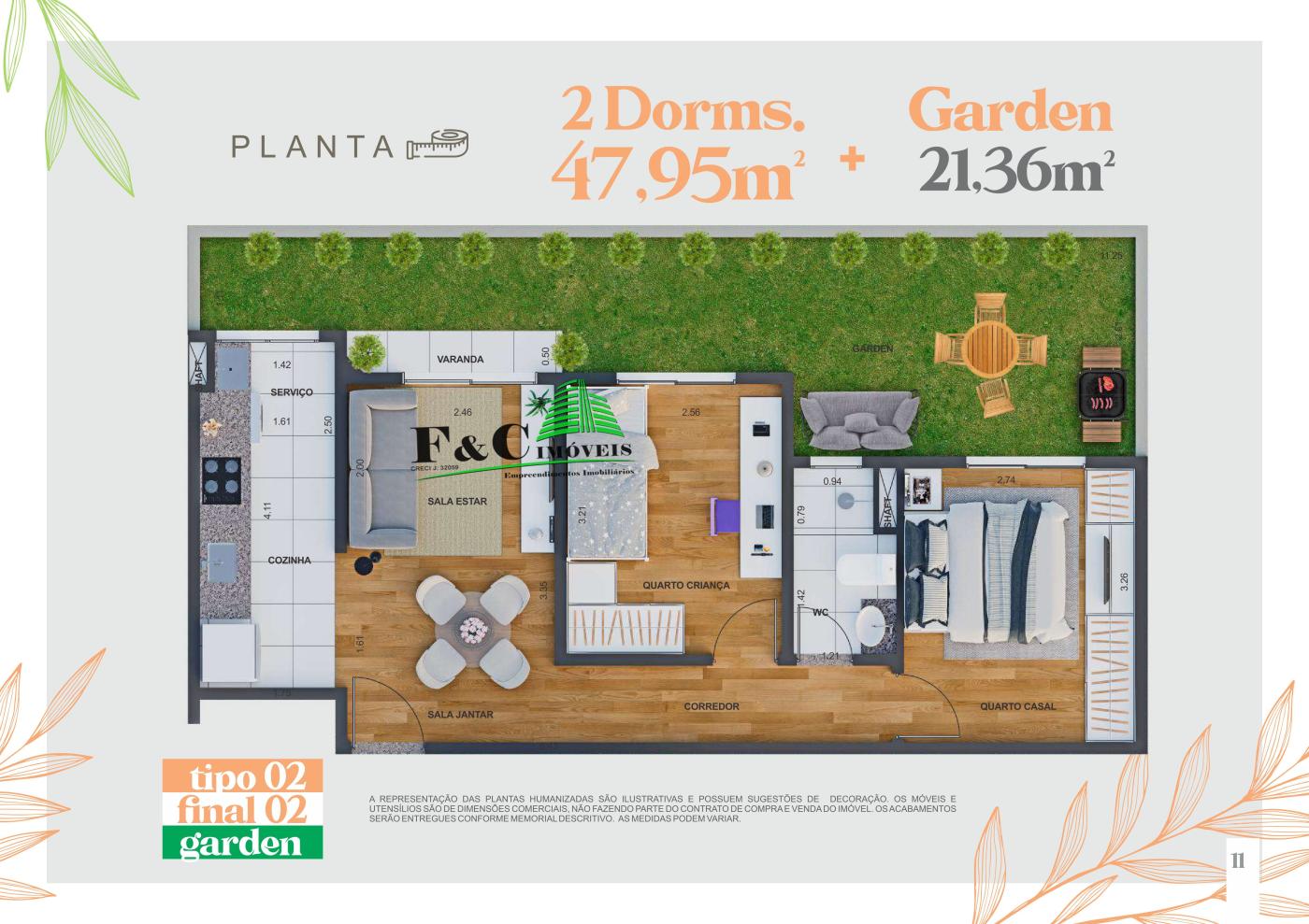 Apartamento, 2 quartos, 48 m² - Foto 16