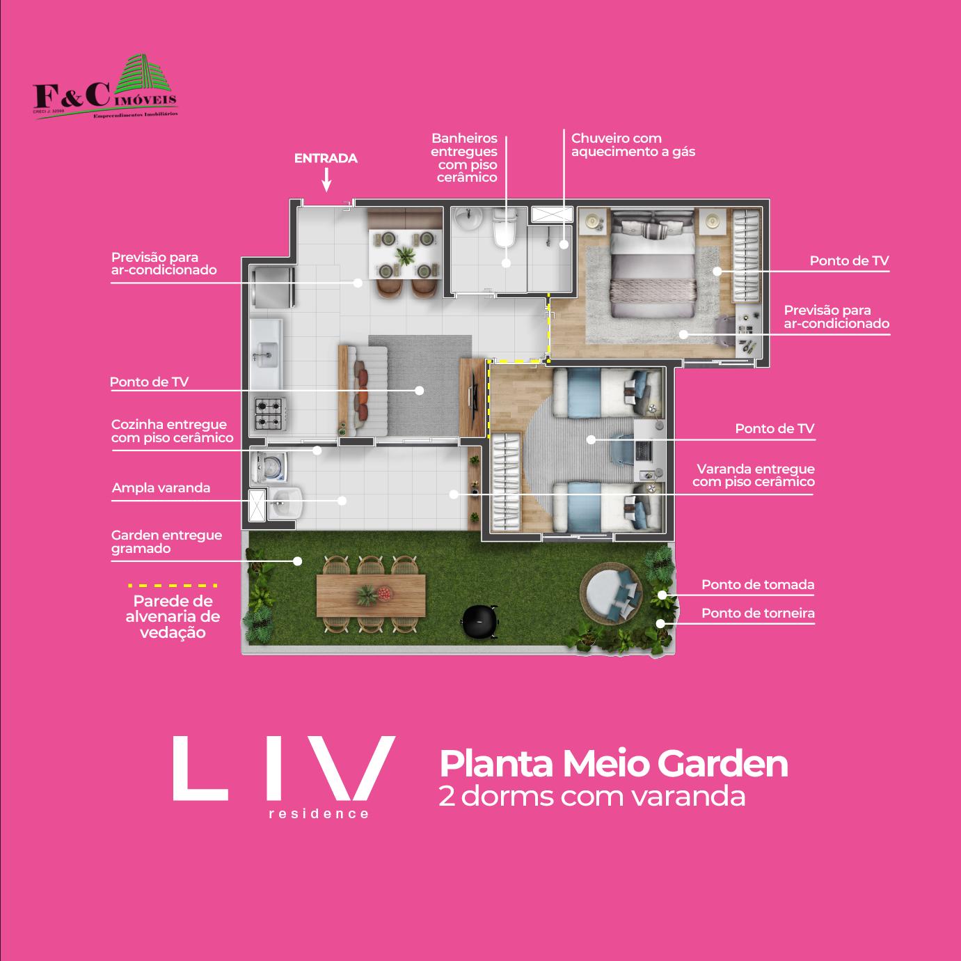 Apartamento, 2 quartos - Foto 16