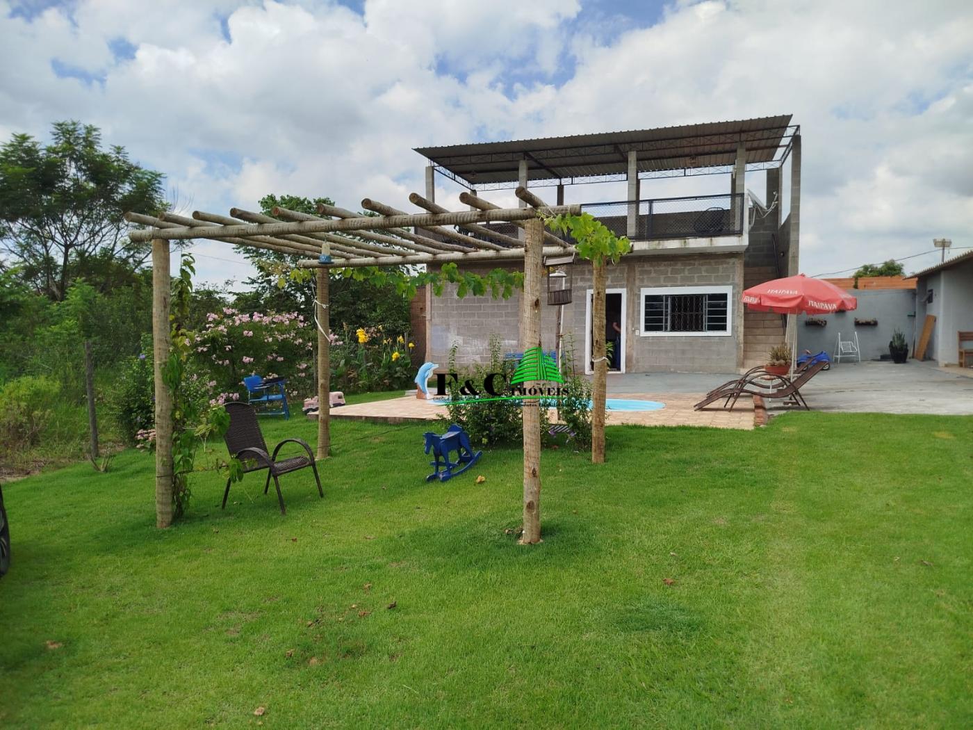 Chácara, 3 quartos, 1000 m² - Foto 3