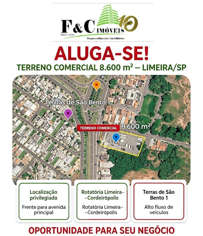 Loteamento e Condomínio, 8600 m² - Foto 1